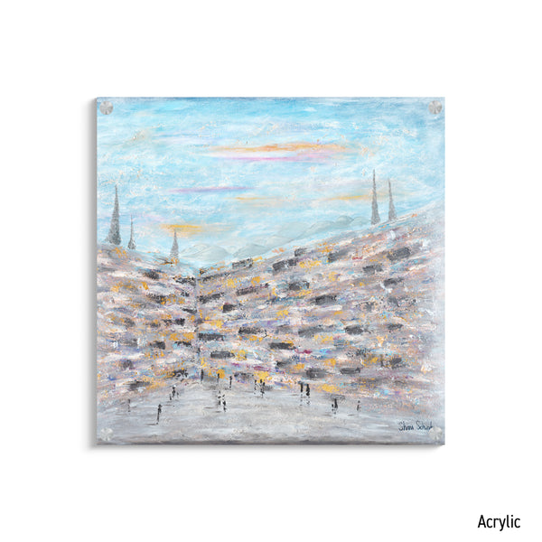 Kotel at Dusk Art Print