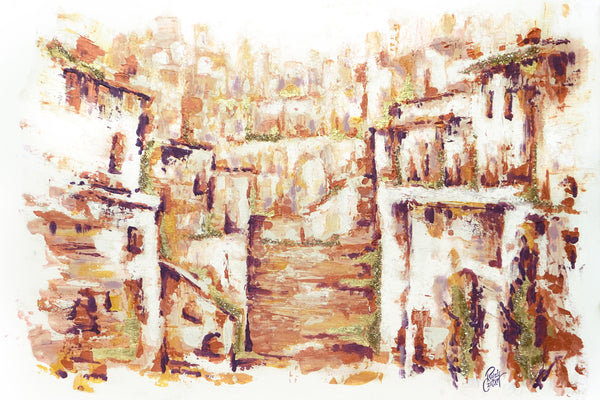 Bronze Jerusalem Art Print