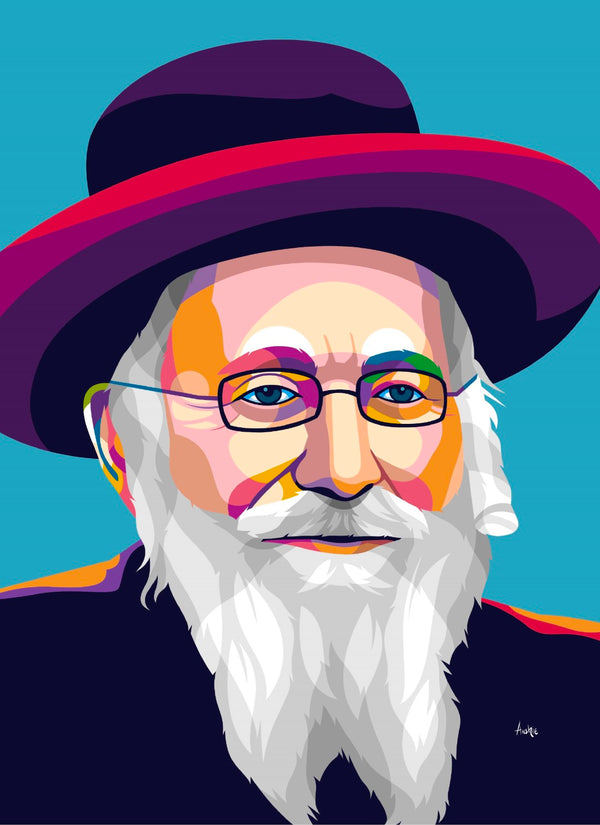 Bobover Rebbe; R' Shlomo Pop Art Print