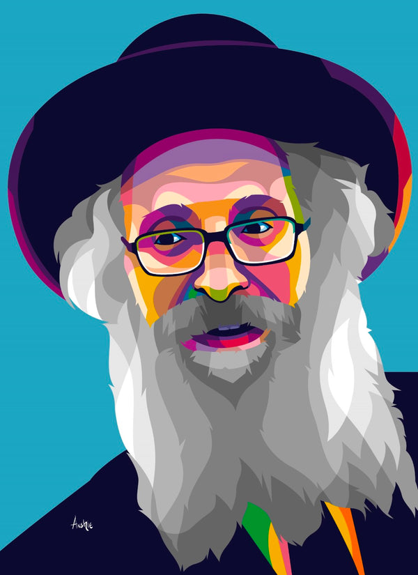 R' Nosson Tzvi Finkel Pop Art Print