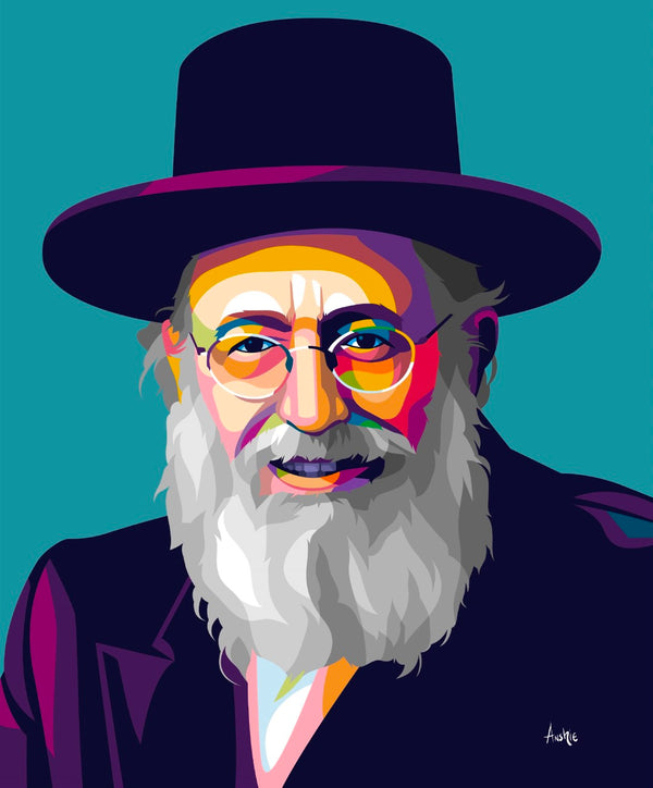 R' Mechel Twerski Pop Art Print