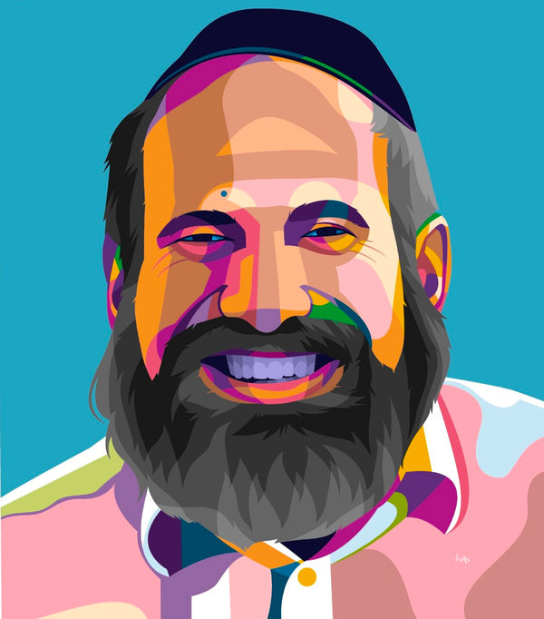 R' Daniel Kalish Pop Art Print