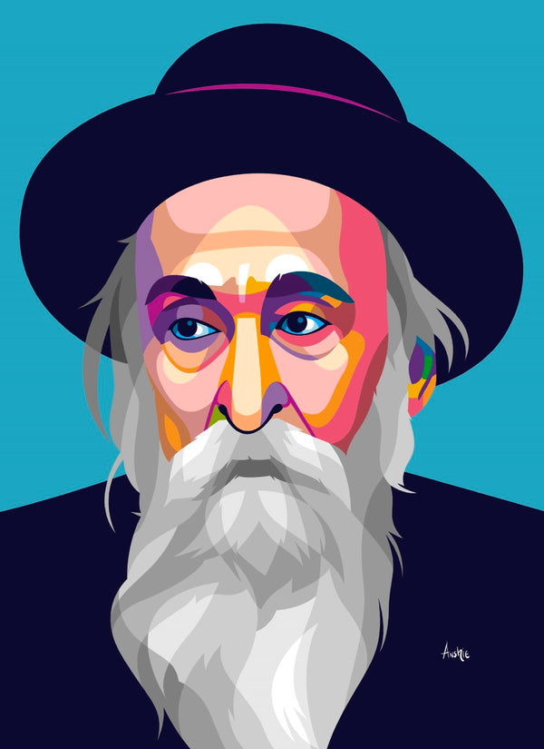 R' Dovid Soleveitchik Pop Art Print