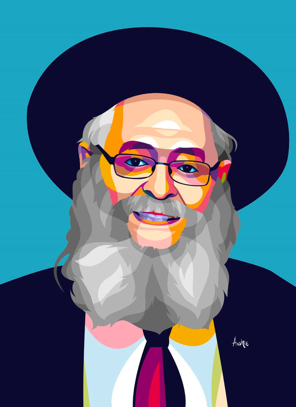 R' Dovid Trenk Pop Art Print