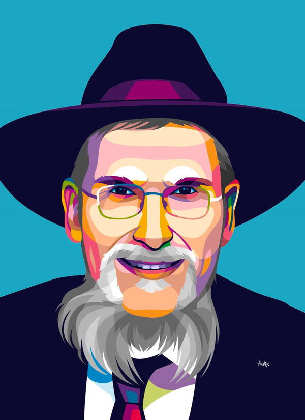 R' Shlomo Gissinger Pop Art Print