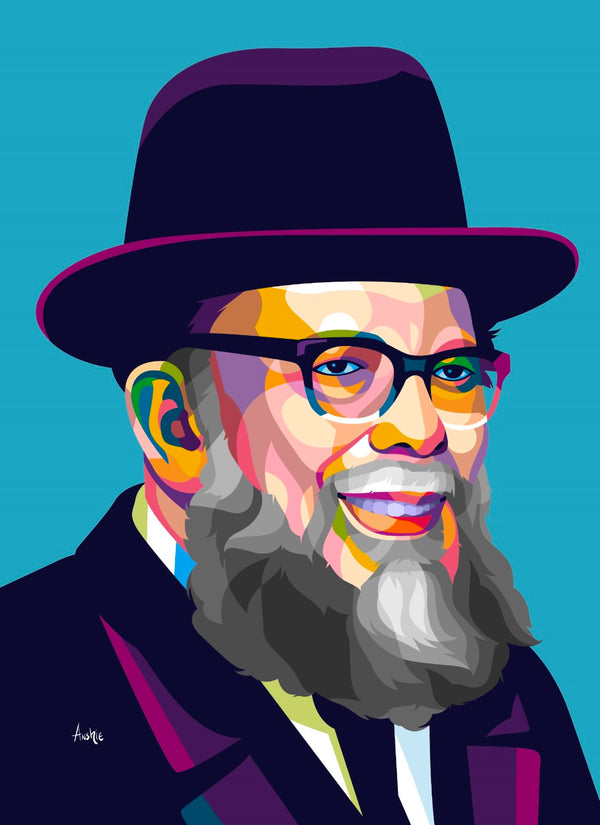 R' Shlomo Wolbe Pop Art Print