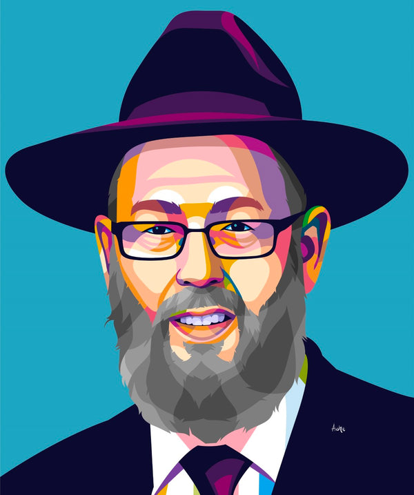 R' Yissochar Frand Pop Art Print