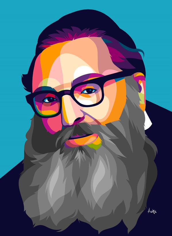 R' Yitzchak Hutner Pop Art Print