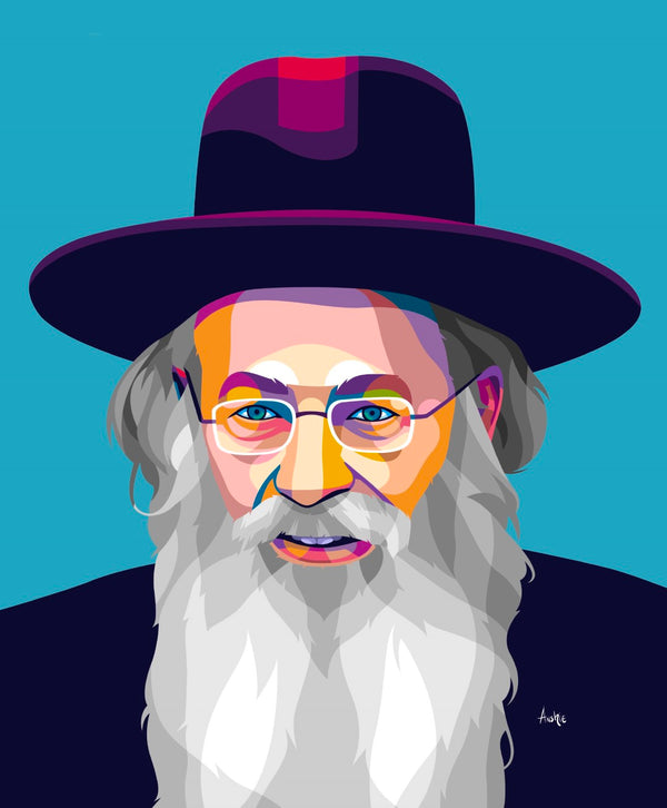 R' Malkiel Kotler Pop Art Print