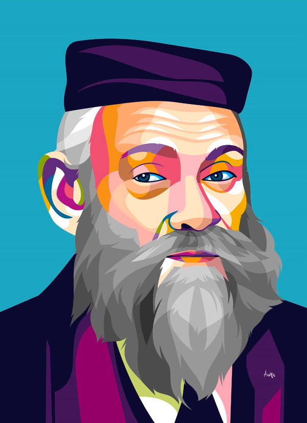 R' Shraga Feivel Medlowitz Pop Art Print