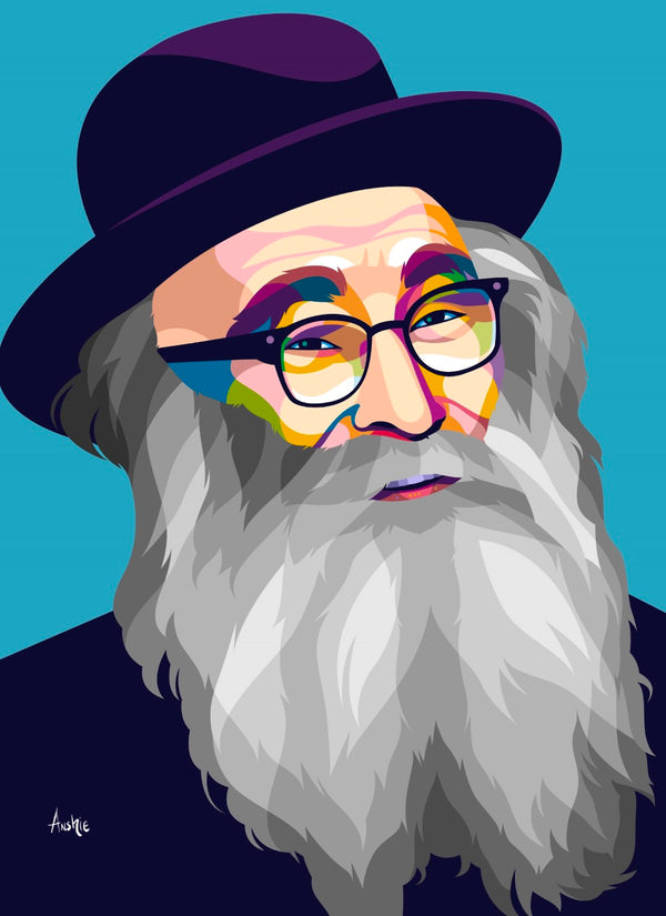 R' Aryeh Levin Pop Art Print