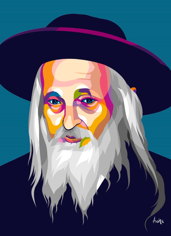 Satmar Rebbe; R' Yoel Pop Art Print