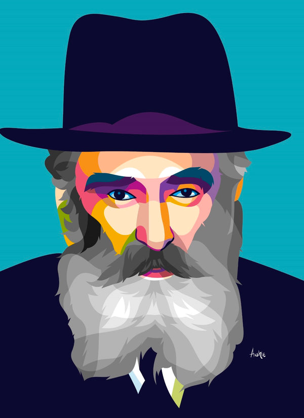 R' Chatzkel Levenstein Pop Art Print