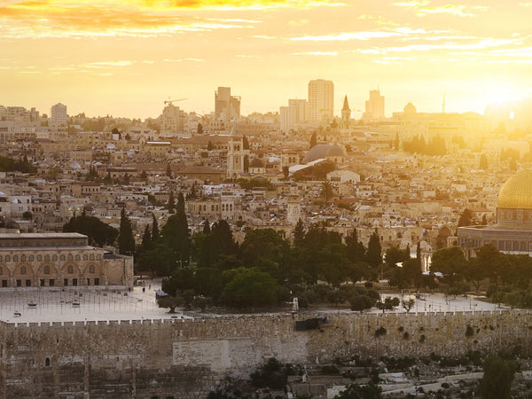 Jerusalem Sunset Wall Print