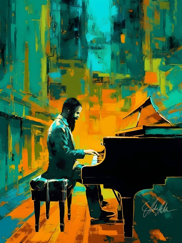 Jewish Jazz Art Print