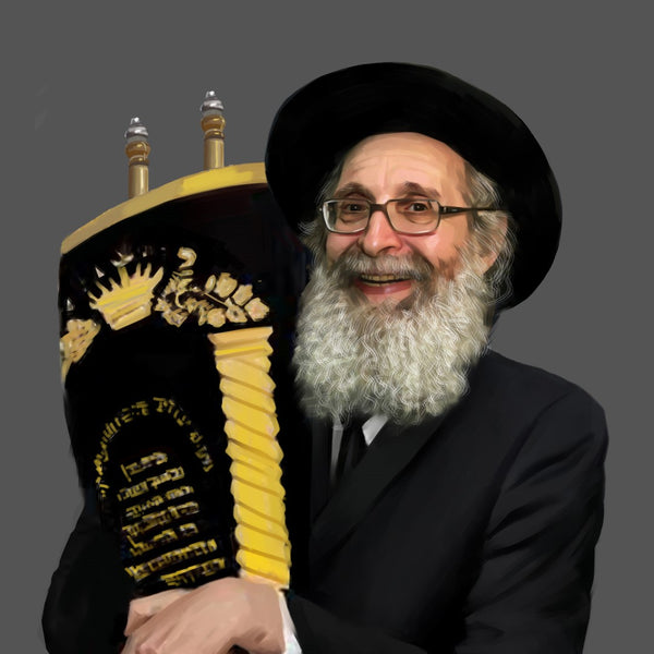 R' Nosson Tzvi Finkel Painting