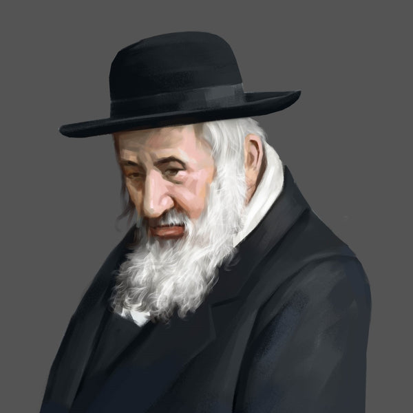 R' Shayele Kerestir Painting