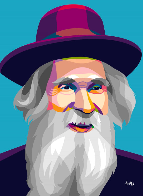 R' Ahron Leib Shteinman Pop Art Print