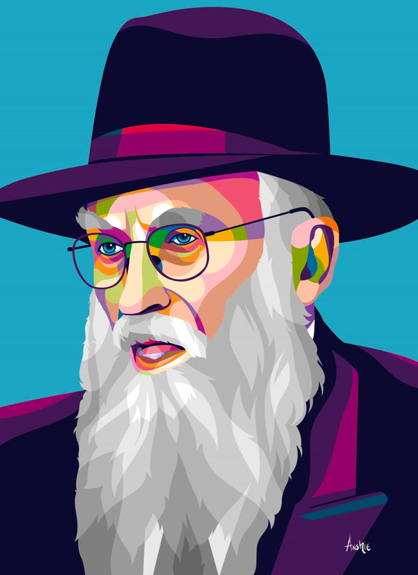 R' Avrohom Chaim Levin Pop Art Print