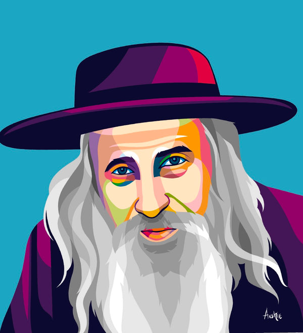 Tosher Rebbe Pop Art Print