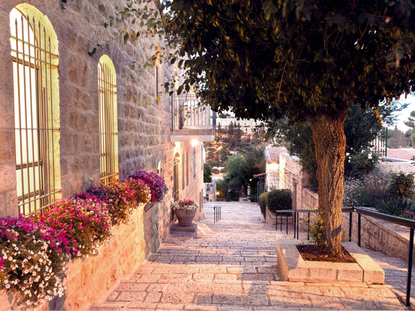 Jerusalem Walkway Wall Print